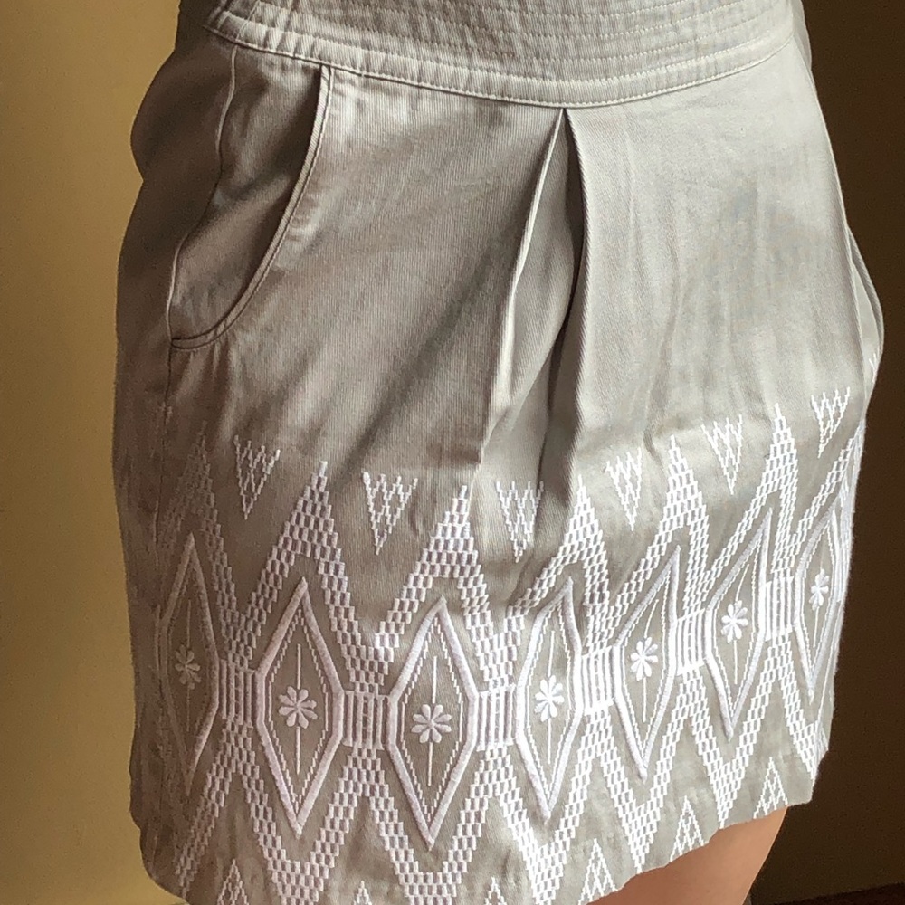 Short Grey Skirt